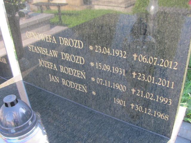 Jan Rodzeń 1900 Tarnobrzeg Miechocin - Grobonet - Wyszukiwarka osób pochowanych