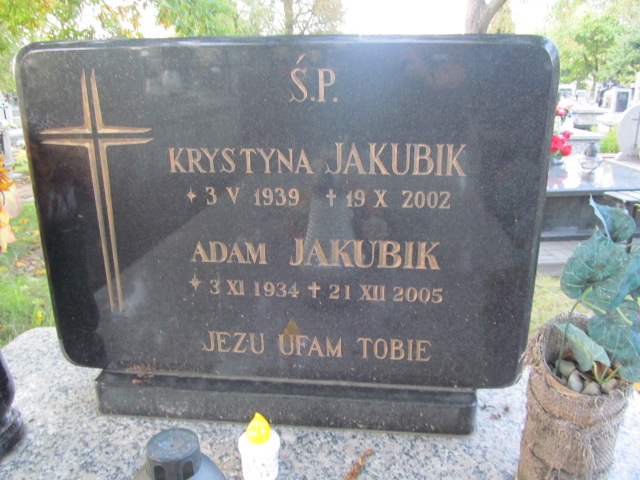 Adam Jakubik 1934 Tarnobrzeg Miechocin - Grobonet - Wyszukiwarka osób pochowanych
