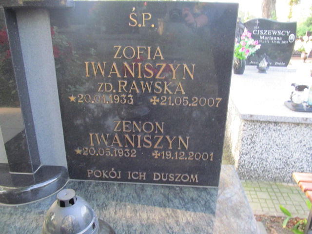 Zofia Iwaniszyn 1933 Tarnobrzeg Miechocin - Grobonet - Wyszukiwarka osób pochowanych
