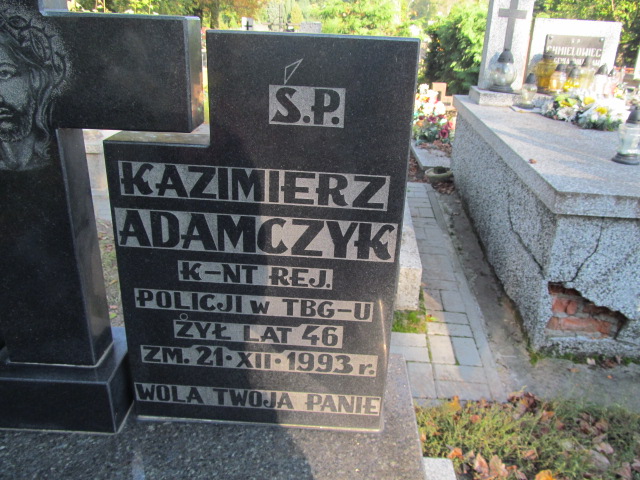 Kazimierz Adamczyk Tarnobrzeg Miechocin - Grobonet - Wyszukiwarka osób pochowanych
