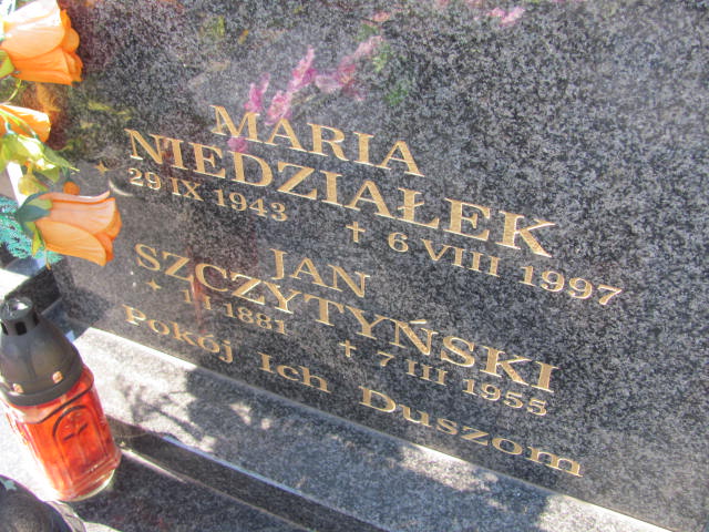 Maria Niedziałek 1943 Tarnobrzeg Miechocin - Grobonet - Wyszukiwarka osób pochowanych