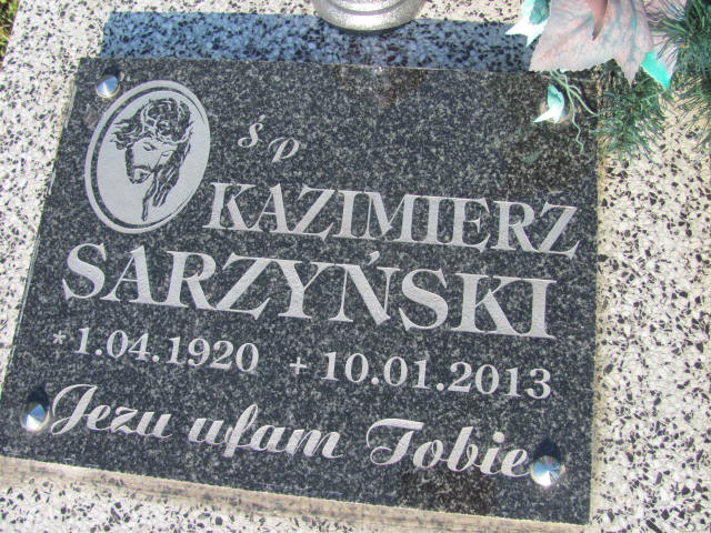 Maria Sarzyńska 1926 Tarnobrzeg Miechocin - Grobonet - Wyszukiwarka osób pochowanych