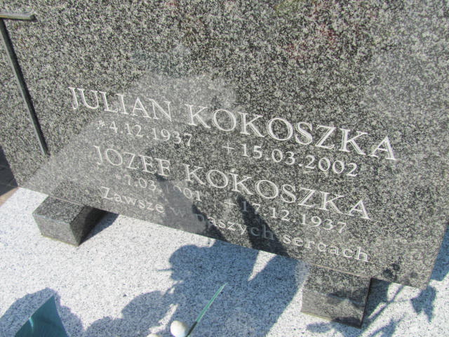 Józef Kokoszka 1901 Tarnobrzeg Miechocin - Grobonet - Wyszukiwarka osób pochowanych