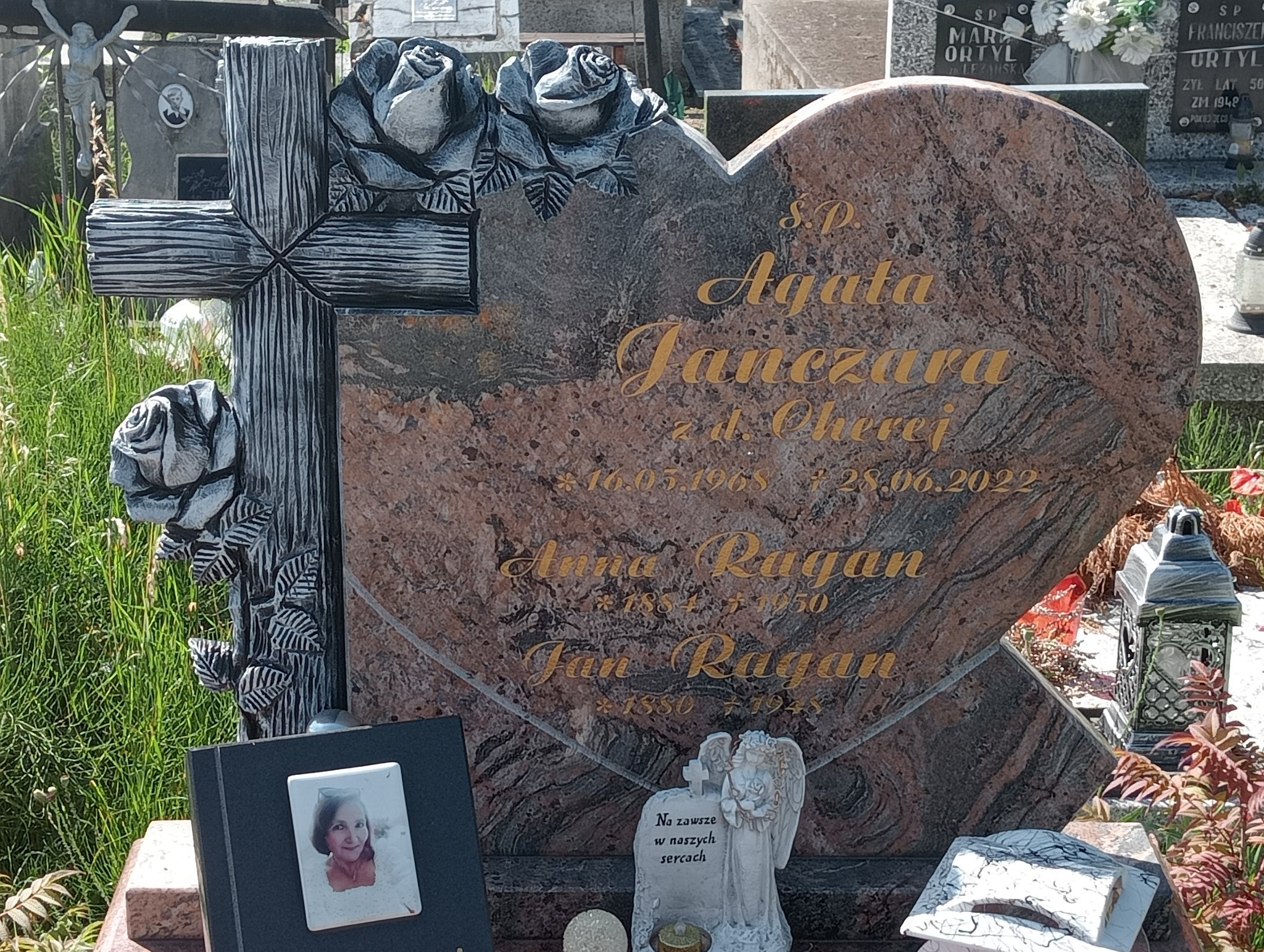 Anna Ragan 1884 Tarnobrzeg Miechocin - Grobonet - Wyszukiwarka osób pochowanych