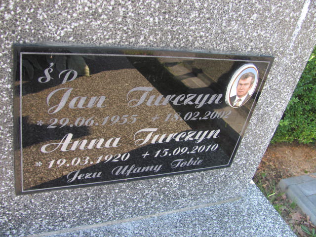 Anna Turczyn 1920 Tarnobrzeg Miechocin - Grobonet - Wyszukiwarka osób pochowanych