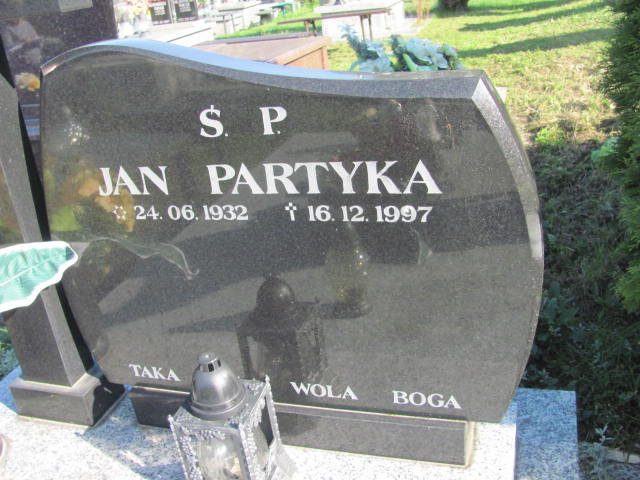 Jan Partyka 1932 Tarnobrzeg Miechocin - Grobonet - Wyszukiwarka osób pochowanych
