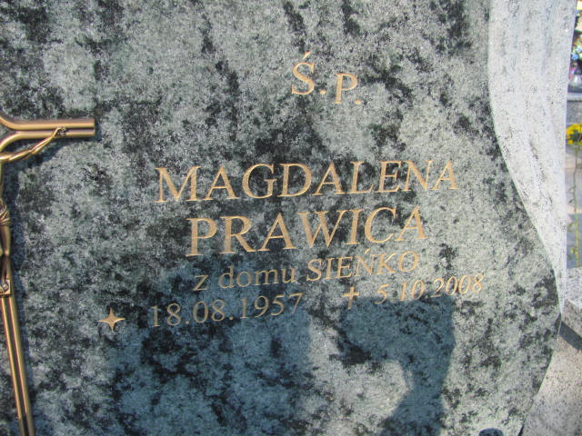 Magdalena Prawica 1957 Tarnobrzeg Miechocin - Grobonet - Wyszukiwarka osób pochowanych