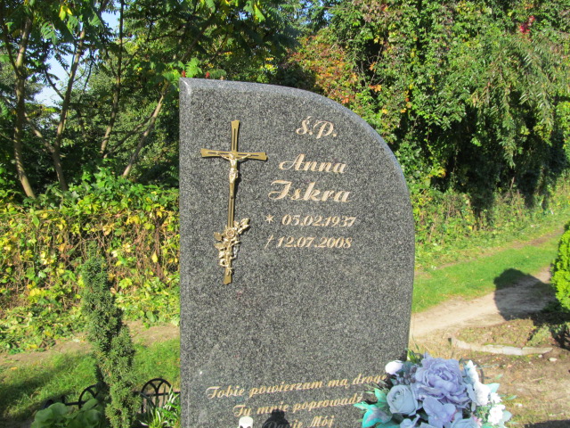 Anna Iskra 1937 Tarnobrzeg Miechocin - Grobonet - Wyszukiwarka osób pochowanych