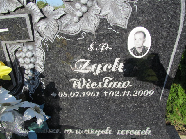 Wiesław Zych 1961 Tarnobrzeg Miechocin - Grobonet - Wyszukiwarka osób pochowanych